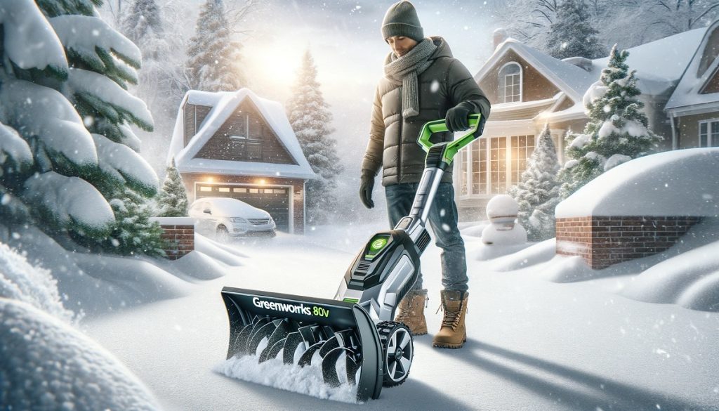 Greenworks Electric Snow Shovels Featured