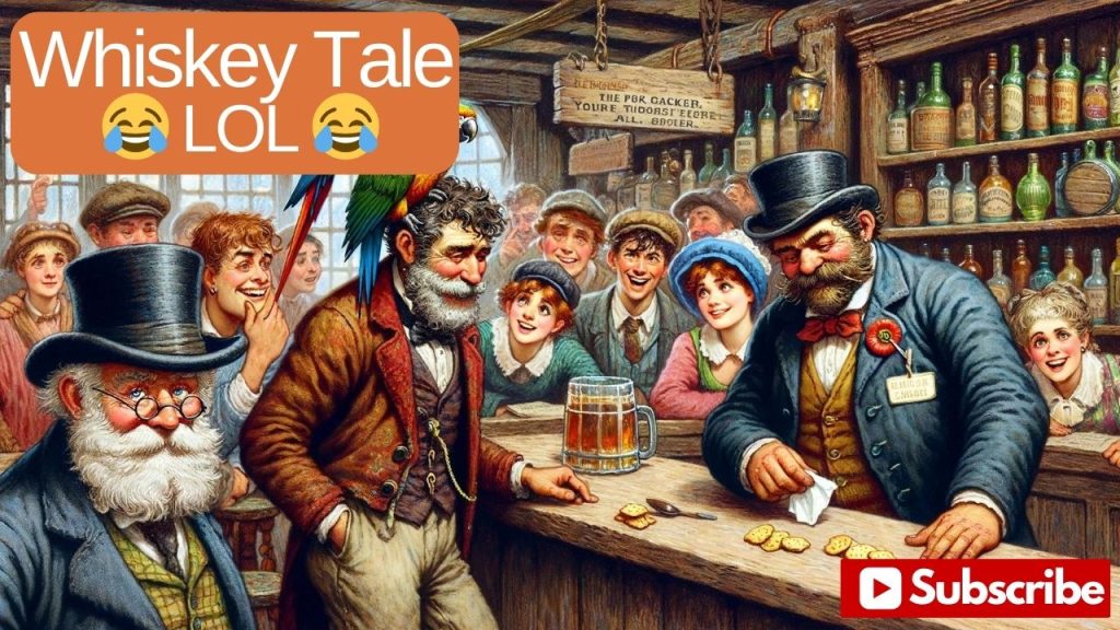 Gossiping Parrot Fred Polly and the Whiskey Tale Long