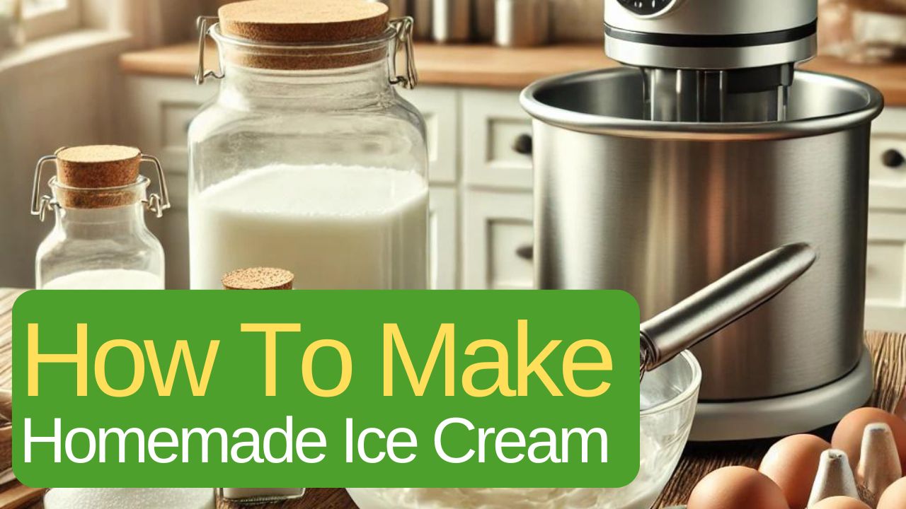 How To Make Homemade Ice Cream