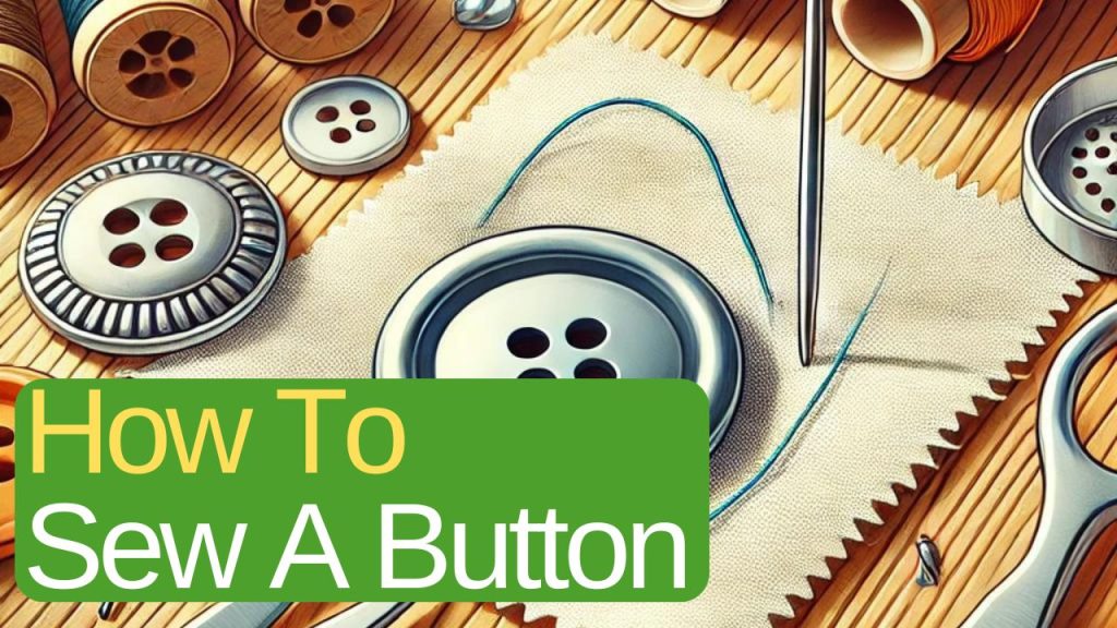 How To Sew A Button