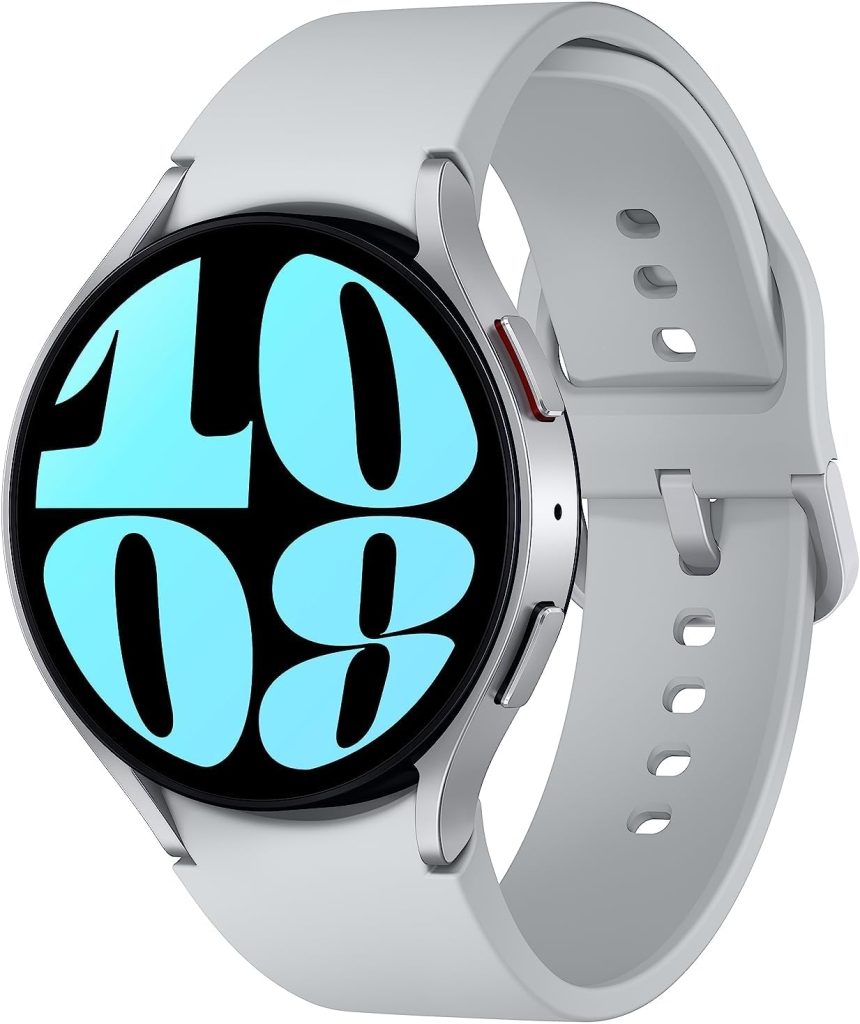 SAMSUNG Galaxy Watch 6 44mm Bluetooth Smartwatch, Fitness Tracker, Personalized HR Zones, Advanced Sleep Coaching, Heart Monitor, BIA Sensor for Health