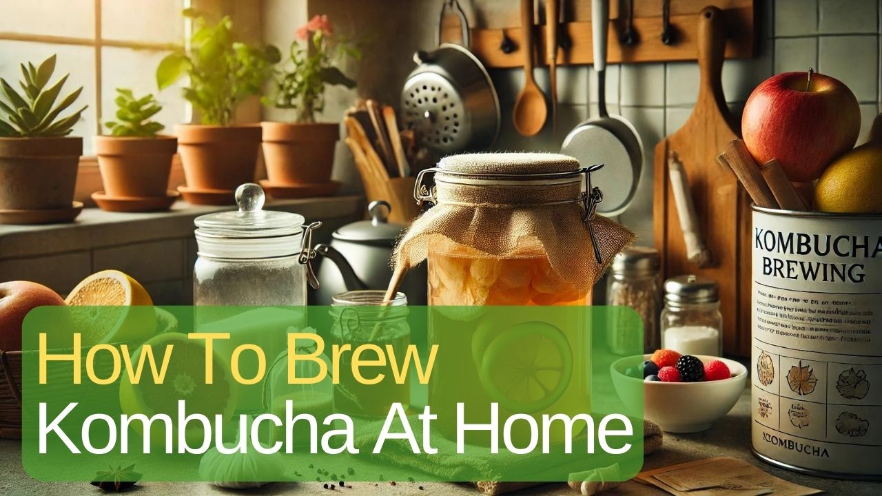 How To Brew Kombucha At Home
