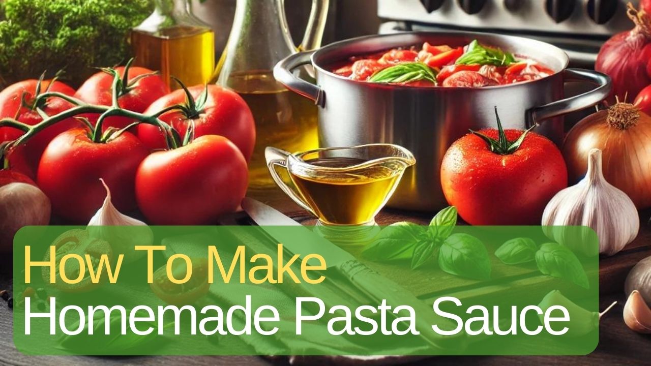 How To Make Homemade Pasta Sauce