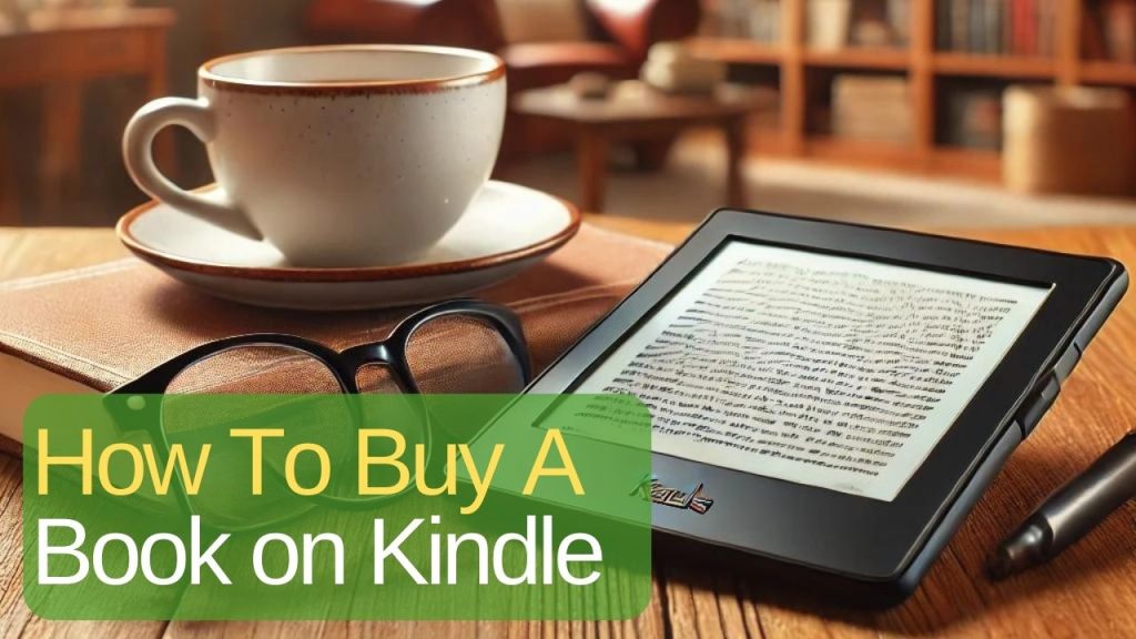How to Buy a Book on kindle