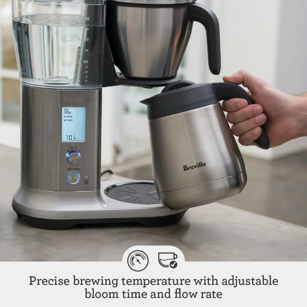 Breville Precision Brewer Drip Coffee Machine BDC450BSS, Thermal Carafe
