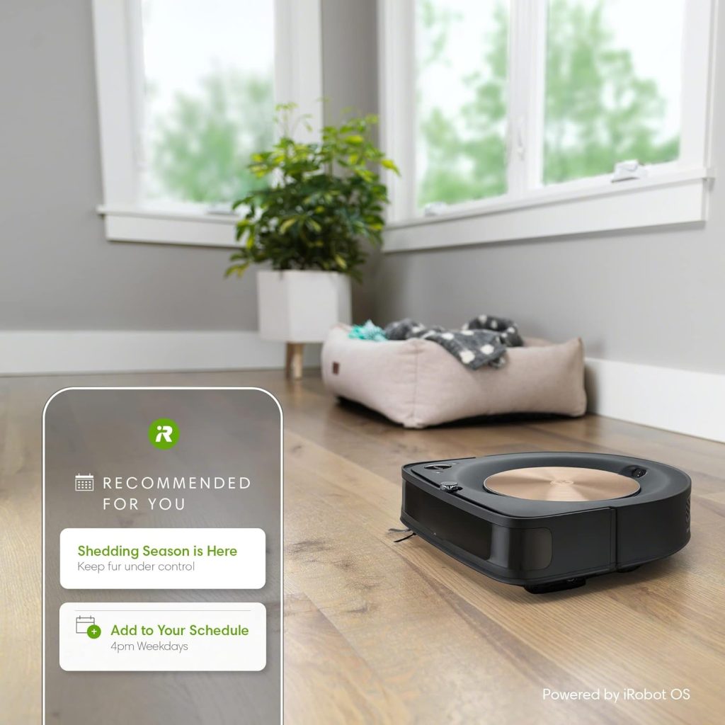 iRobot Roomba s9+ Self Emptying Robot Vacuum - Self-Empty for 60 Days, Detects & Cleans Around Objects in Your Home, Smart Mapping, Powerful Suction