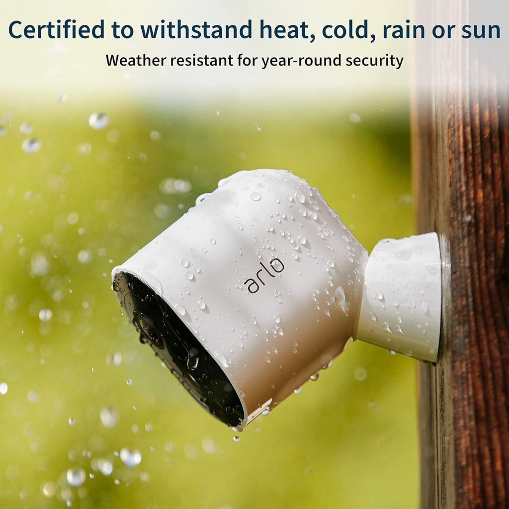 Arlo Pro 4 Spotlight Camera - 3 Pack - Wireless Security, 2K Video & HDR, Color Night Vision, 2 Way Audio, Wire-Free, Direct to WiFi No Hub Needed