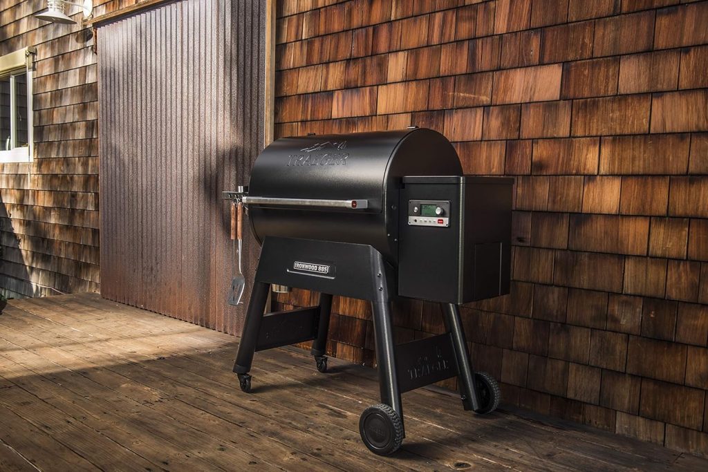 Traeger Grills Ironwood 885 Electric Wood Pellet Grill and Smoker with WiFi and App Connectivity
