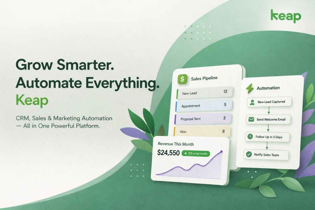 Keap review- automation for businesses